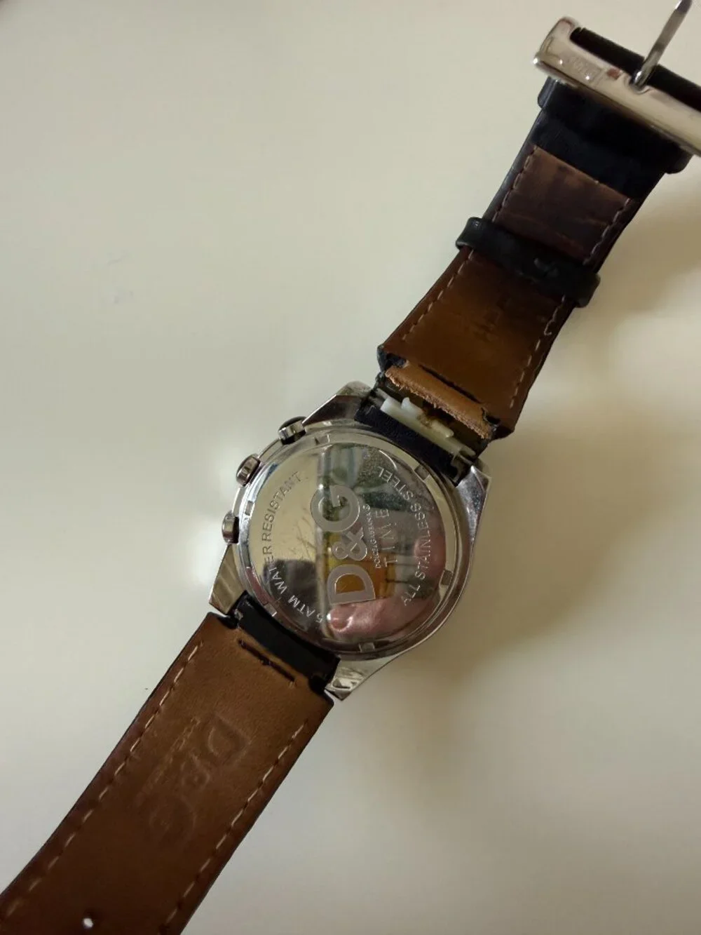 Vintage Dolce & Gabbana D&G Sandpiper Men's Chronograph Watch